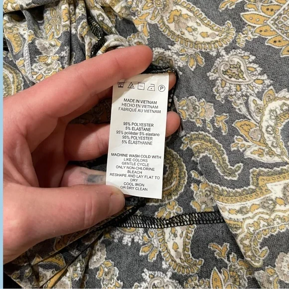 Michael Kors Paisley Bell Sleeve Dress - Picture 9 of 13